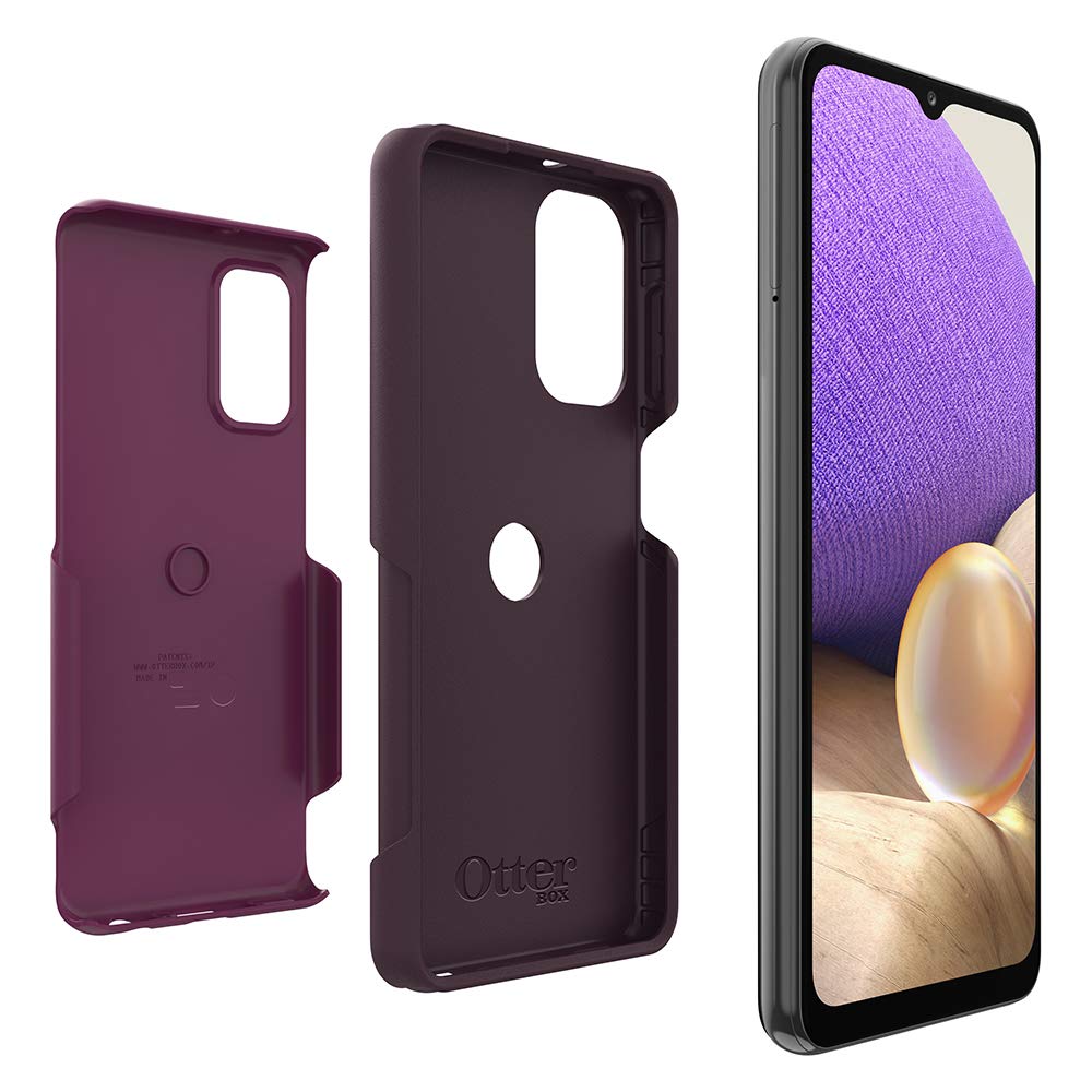 OtterBox Commuter Series Lite Case for Samsung Galaxy A32 5G Violet Way Slim Tough Pocket-Friendly Open Access to Ports and Speakers - View 3 of 3