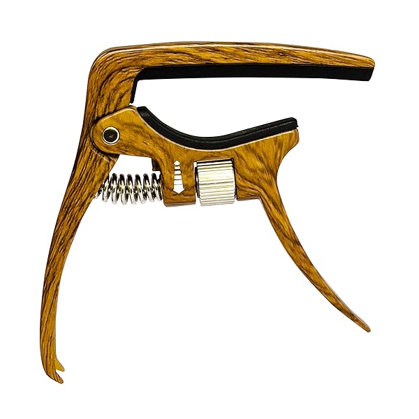 Sondery Sondery Guitar Capo Trigger Adjustable Tension for 6 String Acoustic and Electric Guitars with Guitar Bridge Pin Puller