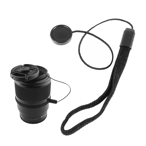 VizGiz VizGiz 5 Pack Lens Cap Keeper for SLR Cameras Universal Anti-Lost Lanyard Strap for Nikon Sony Fuji Olympus Panasonic - View 3 of 8