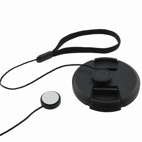 VizGiz VizGiz 5 Pack Lens Cap Keeper for SLR Cameras Universal Anti-Lost Lanyard Strap for Nikon Sony Fuji Olympus Panasonic - View 5 of 8