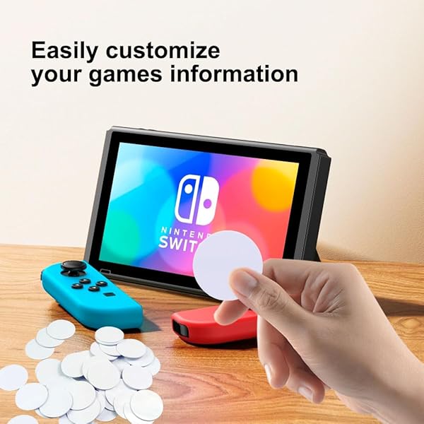 Yanzeo YANZEO 20 Pcs NTAG215 Chip NFC Round Cards RFID Tag Compatible with TagMo Amiibo 504 Bytes Memory Fully Programmable for NFC Devices - View 5 of 10