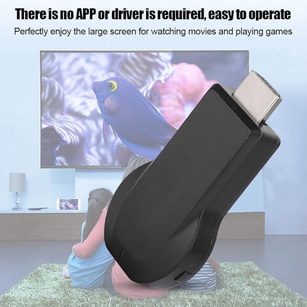 Cuifati TV Display Dongle Adapter with Built-in Wi-Fi Module Supports 2.4GHz for Airplay Miracast DLNA Streaming - View 3 of 9