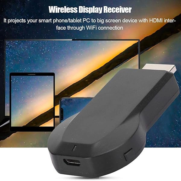 Cuifati TV Display Dongle Adapter with Built-in Wi-Fi Module Supports 2.4GHz for Airplay Miracast DLNA Streaming - View 6 of 9