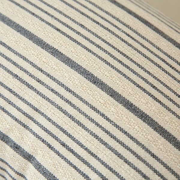 Kiuree Kiuree Grey and Cream Farmhouse Throw Pillow Covers Set of 2 Modern Accent 18 x 18 Decorative Pillow Cases for Sofa Couch Chair Bedroom - View 4 of 8