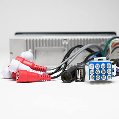 MB Quart MB Quart MDR2.0 160 Watt Marine Grade Digital Source Receiver Radio with Bluetooth USB AM FM Weather Band Single DIN - View 5 of 6