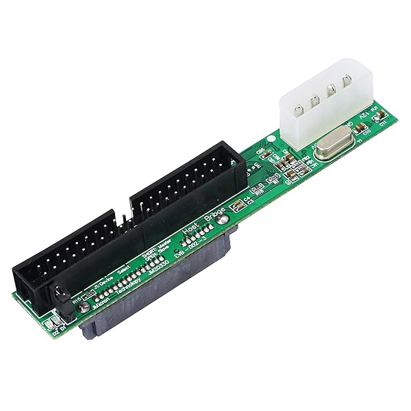 CERRXIAN CERRXIAN SATA Female to 40 Pin Male IDE Adapter for PC to SATA Hard Drive Connection 3.5 Inch