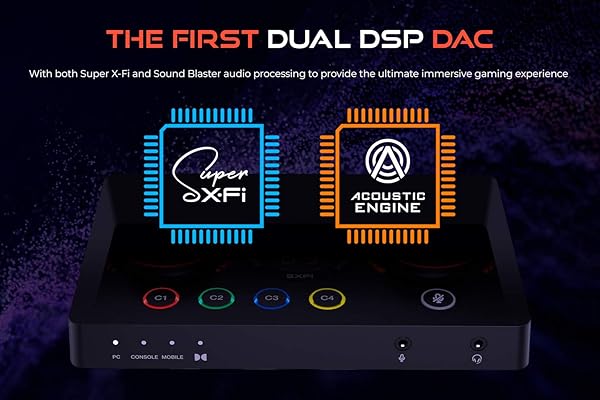 Creative Sound Blaster GC7: Next Gen USB Gaming Soundcard for Ultimate Audio Experience - View 6 of 9