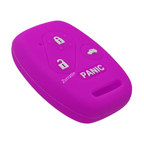 Zorratin Silicone Remote Key Fob Cover Protector for Honda Accord CR-V Civic Element Pilot 3+1 4 Buttons - View 4 of 5