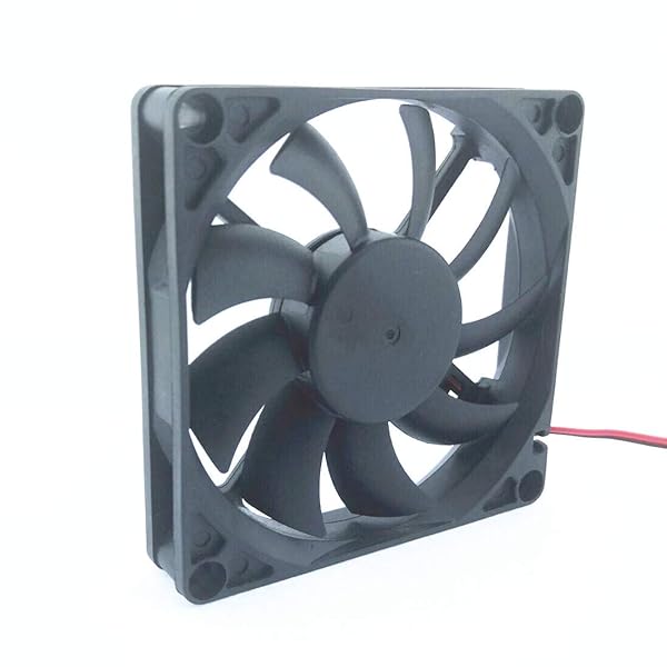 Ronyaoko Ronyaoko 8cm Brushless DC Cooling Fan 8015 12V 0.18A XH2.54-2Pin for Efficient Cooling Solutions - View 5 of 7