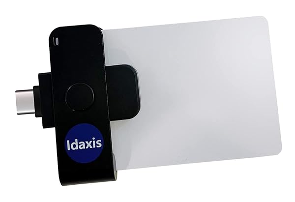Idaxis Idaxis SecurePIV Mini USB-C Smart Card Reader TLP125C: Fast, Secure Access for Your Devices - View 2 of 2