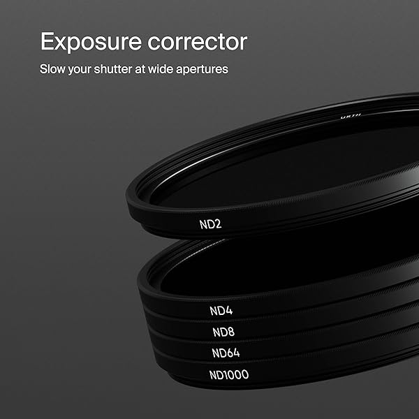 Urth Urth 95mm ND Lens Filter Kit: ND2, ND4, ND8, ND64, ND1000 - Enhance Your Photography - View 6 of 11