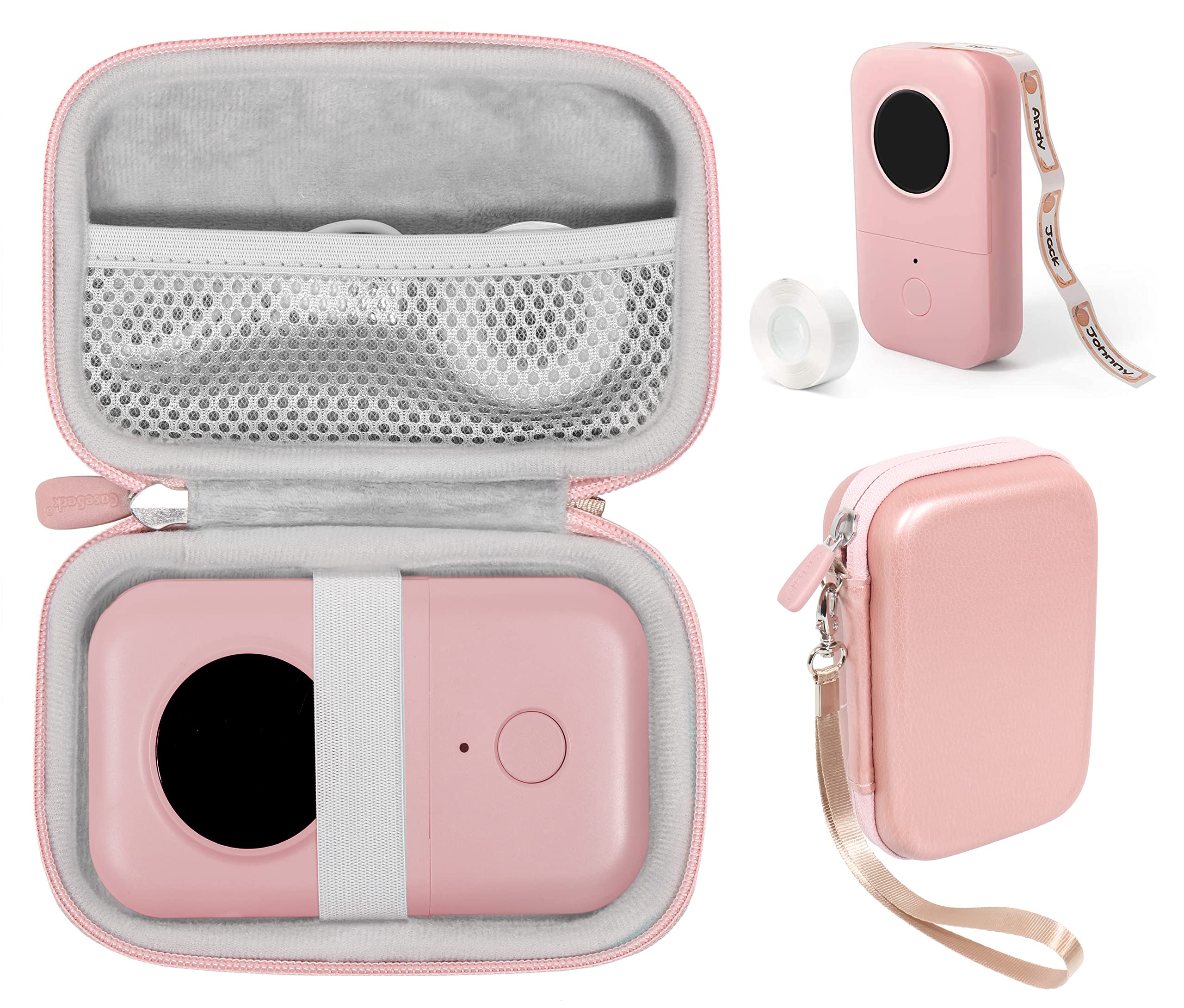 CaseSack Label Printer Case for NiiMbot D11 Phomemo D30 D35 Portable Mini Thermal Bluetooth Label Maker