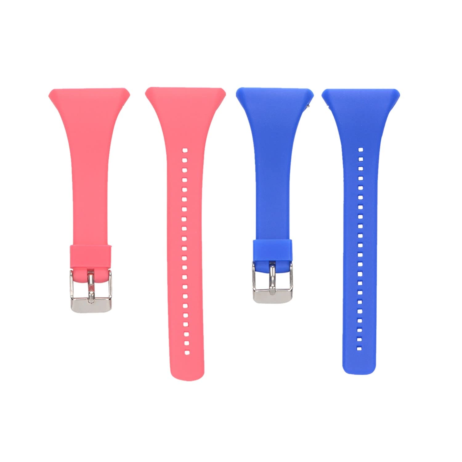 Huwokxix Watch Strap for Polar FT4 Adjustable Silicone Sports Replacement Band for Polar FT7 Smart Watch