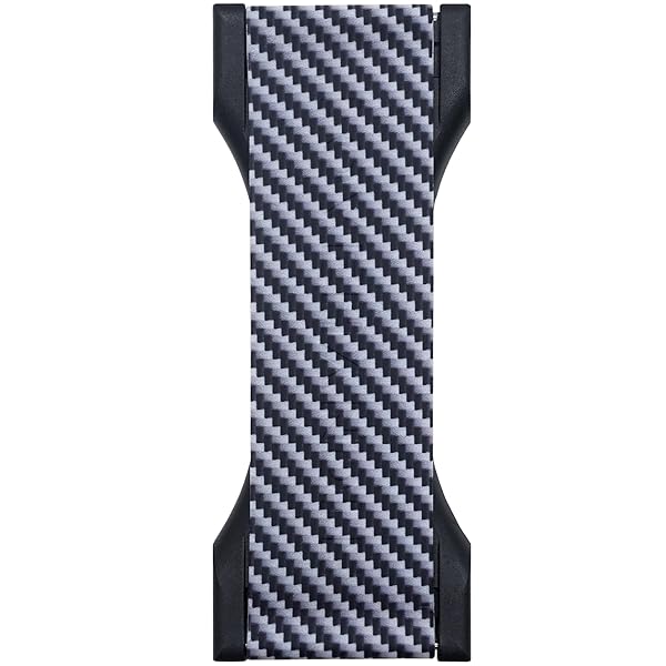 LOVEHANDLE LOVEHANDLE PRO: Premium Silicone Phone Grip & Magnetic Kickstand for Smartphones & Tablets - Carbon Fiber Design - View 4 of 8