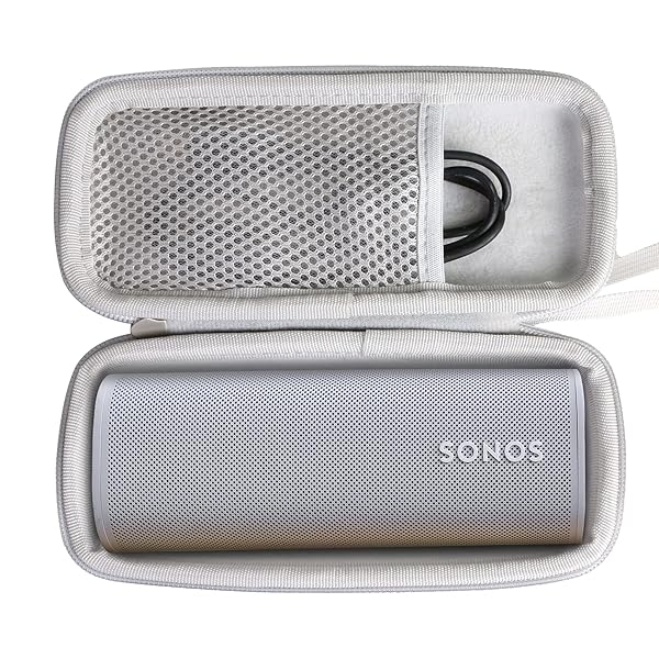 Khanka Hard Travel Case for Sonos Roam 2 & Roam SL - Durable Protection for Your Portable Bluetooth Speaker