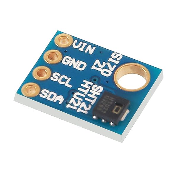 ACEIRMC ACEIRMC 4pcs Si7021 GY-21 SHT21 HTU21 Digital Humidity Temperature Sensor Module Replacement for SHT11 SHT15 - View 6 of 7