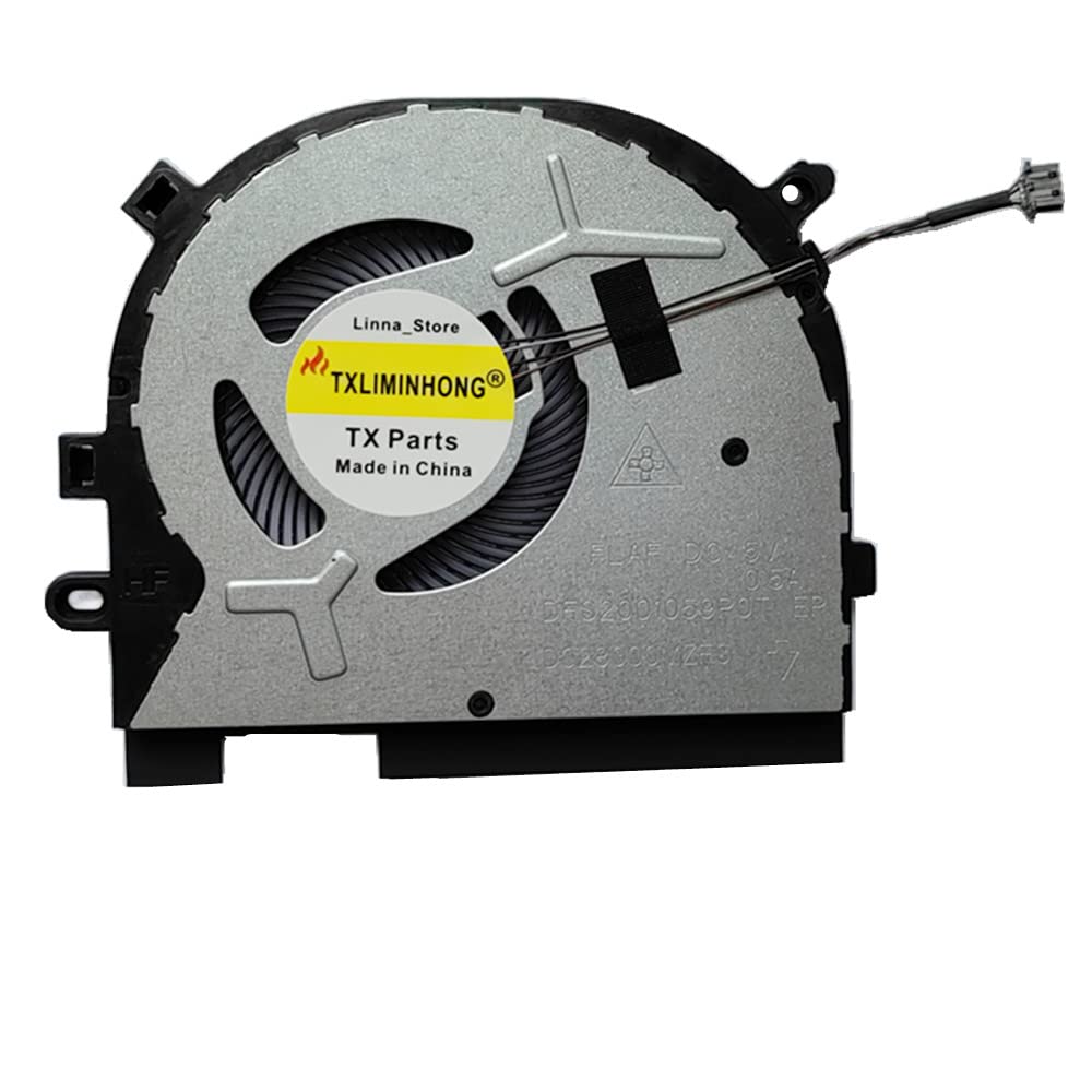 TXLIMINHONG Compatible CPU Cooling Fan for Lenovo Ideapad S340 C340 Flex Series Laptops Model DFS2001059POT DC28000MZF0