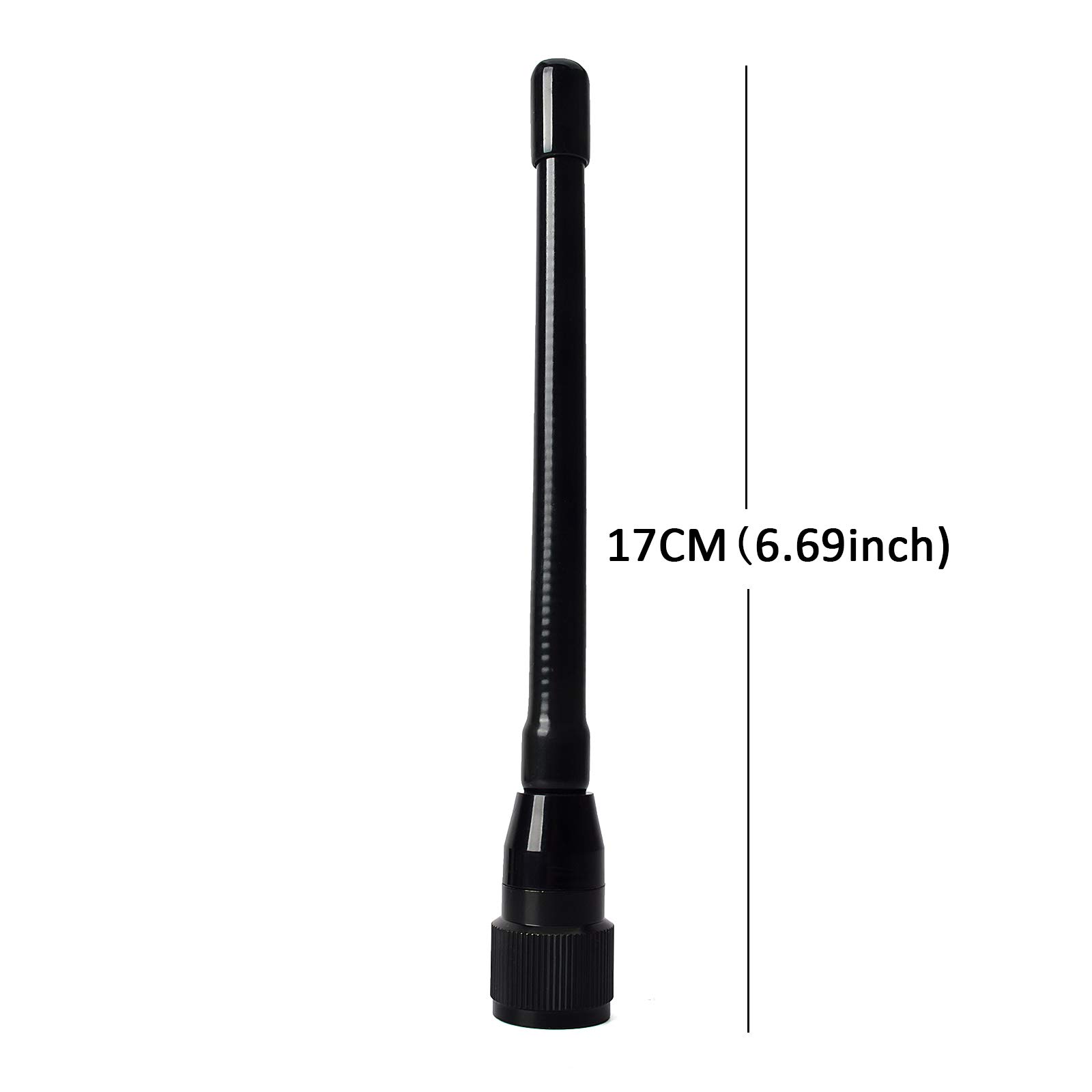 HYS VHF Marine Antenna Low Profile 156-163MHz with 16.4ft RG58 Low Loss Coaxial Cable PL259 Connector - View 3 of 8