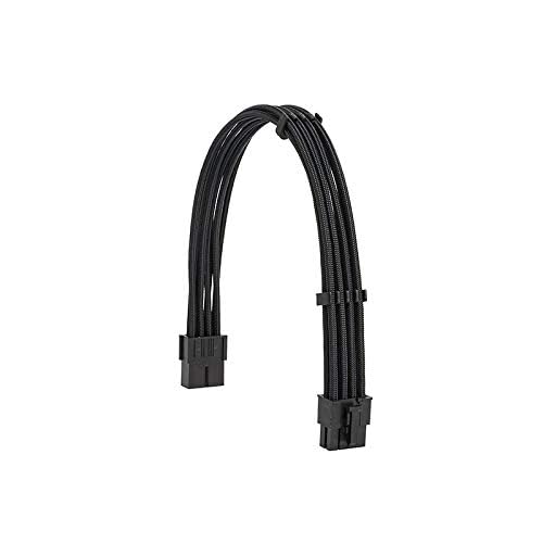 Formulamod Sleeve Extension Power Supply Cable Kit 18AWG EPS 8-P and PCI 8-P with Cable Combs for PSU to Motherboard GPU Black - View 3 of 8