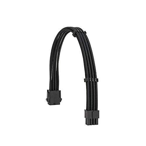 Formulamod Sleeve Extension Power Supply Cable Kit 18AWG EPS 8-P and PCI 8-P with Cable Combs for PSU to Motherboard GPU Black - View 6 of 8