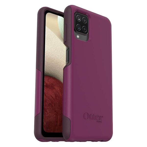 OtterBox OtterBox Commuter Series Lite Case for Samsung Galaxy A12 Violet Way Slim Tough Pocket-Friendly Open Access to Ports and Speakers - View 2 of 5