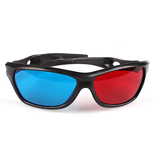 VizGiz 2 Pack 3D Glasses for TV Anaglyph Stereoscopic Movie Comic Book Projector Computer Screen Game DVD Film Home Theater - View 8 of 8