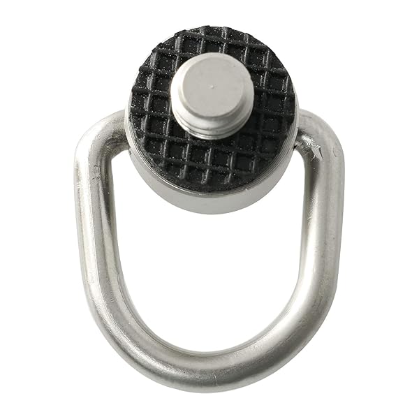 Dttra DTTRA Stainless Steel D Ring Screw Hinged Holder for Quick Release Wrist Strap and Tripod DSLR Cameras 1/4-20 Thread