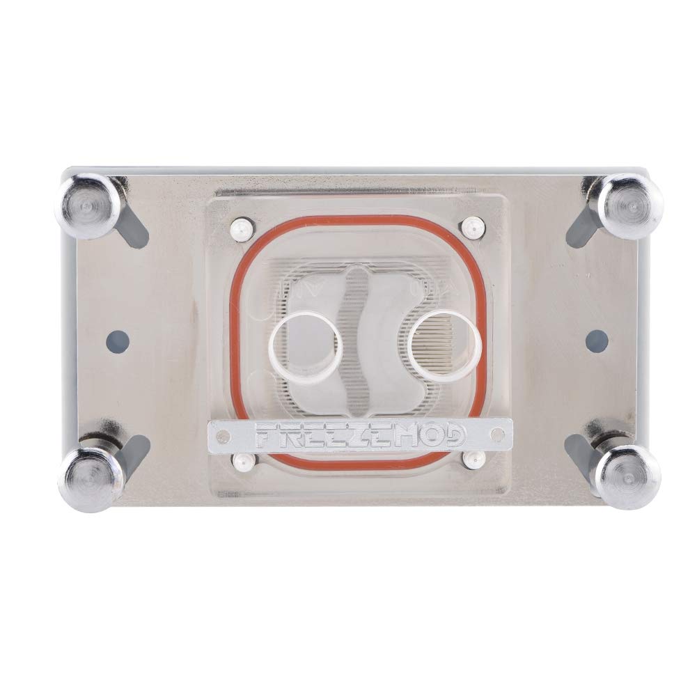 GOWENIC High Performance Water Cooling Block with Anti-oxidization Technology for AM2 AM3 AM4 FM2+ CPUs Copper Base Micro Channel Design - View 3 of 9