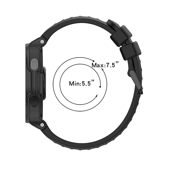 Baaletc Baaletc Replacement Watch Bands for Garmin Approach S20 S5 S6 Forerunner 735XT 220 620 630 Wristband Accessories - View 3 of 6