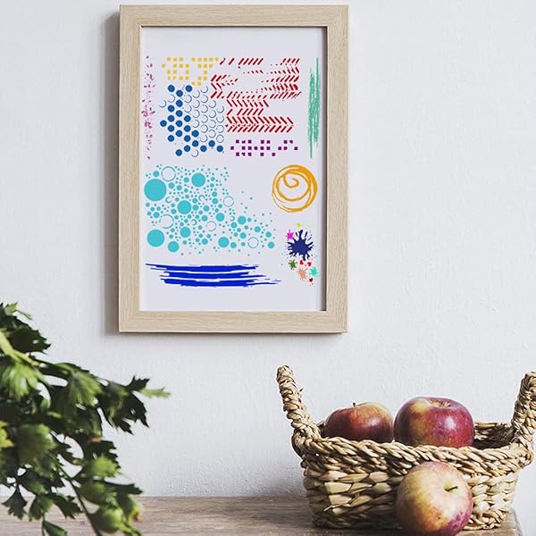 LANGFON Circle Dot Track Clear Stamps for Card Making and Scrapbooking Silicone Transparent Seal Stamps for DIY Craft Decoration - View 6 of 7