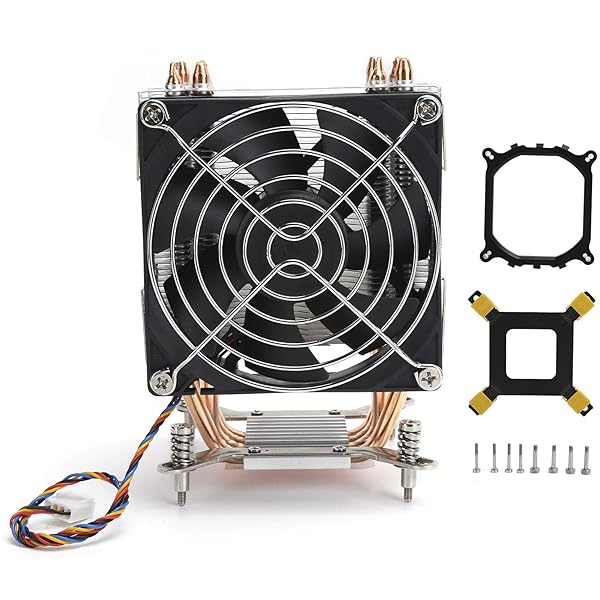 Zopsc-1 High-Performance CPU Cooler Heat Sink Fan for LGA2011, 1366, 1150, 1151, 1155, 1156 - Essential Computer Accessory
