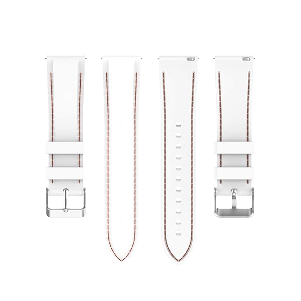 E ECSEM ECSEM 5PACK 22MM Soft Silicone Sports Bands Compatible with Tinwoo T20W Fitpolo GTX12 ENOMIR GTX12 SWGOTA S61 Csasan T70 Kuizil T70 - View 5 of 9