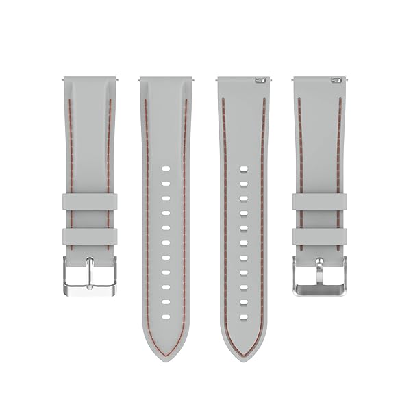 E ECSEM ECSEM 5PACK 22MM Soft Silicone Sports Bands Compatible with Tinwoo T20W Fitpolo GTX12 ENOMIR GTX12 SWGOTA S61 Csasan T70 Kuizil T70 - View 6 of 9