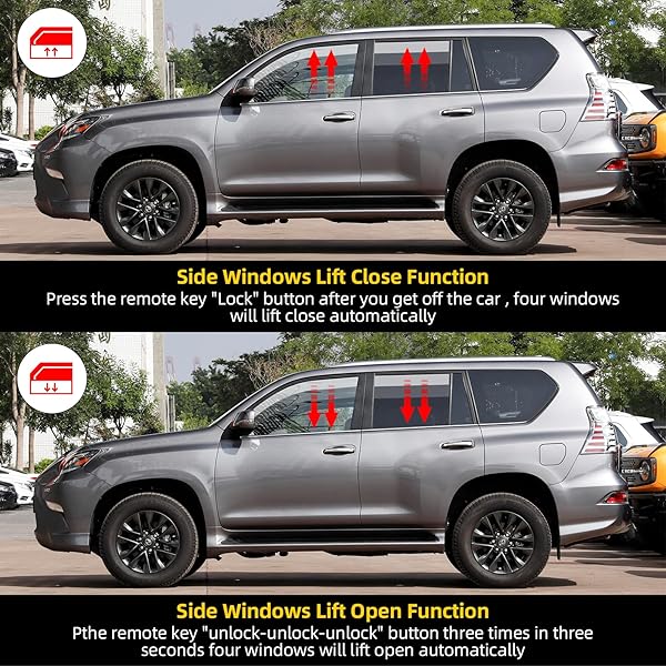 Forten Kingdom Forten Kingdom OBD GX 460 Car Window Closer Side Mirror Folder Speed Lock Kit for Lexus GX400 GX460 2020 to 2022 - View 5 of 10