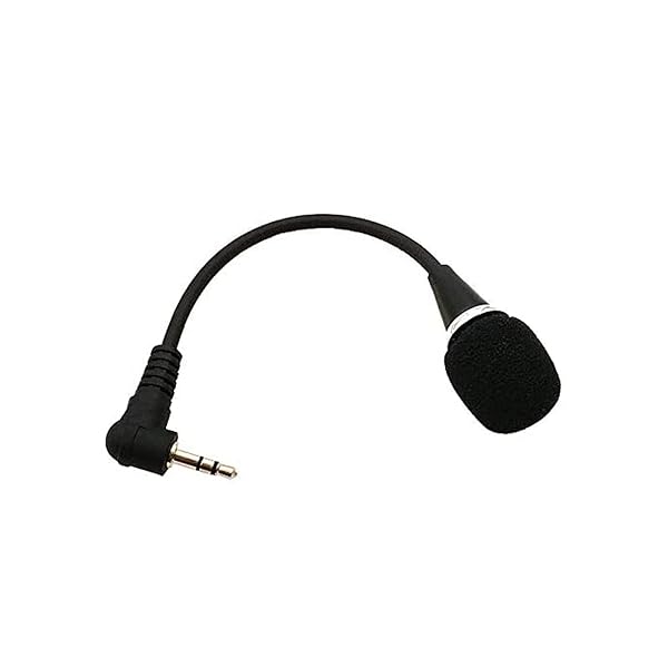 Alishaday Alishaday Mini Microphone 3.5mm for PC Laptop Notebook Compatible Black 1 Piece - View 9 of 9