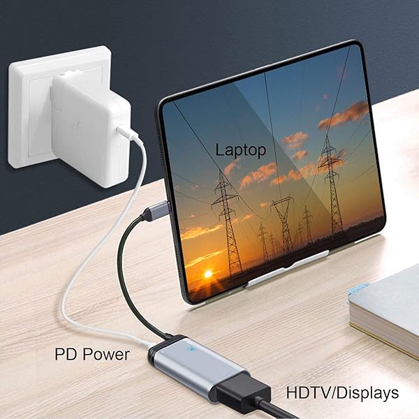 xiwai Xiwai USB-C to Mini DisplayPort Adapter 4K 60Hz with PD Power Port - High-Quality Monitor Converter - View 6 of 7