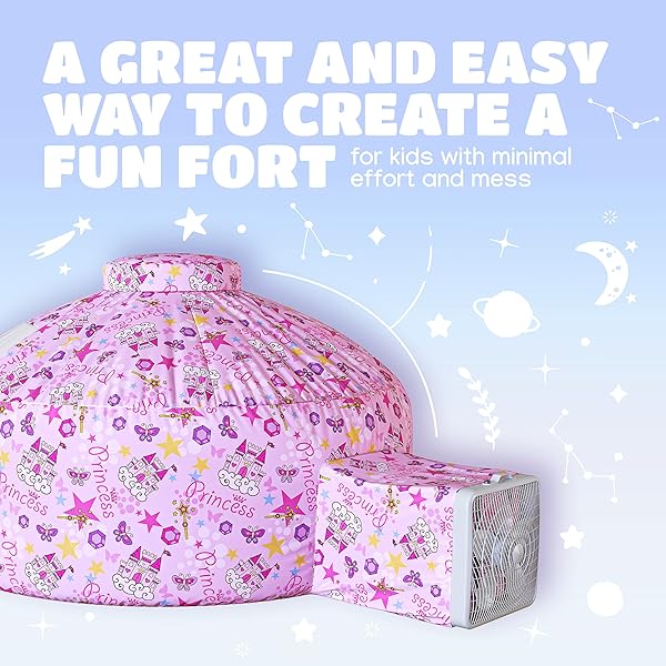 Skywin Skywin Inflatable Air Tent for Kids 77 x 50 Perfect for Imaginative Play Easy Setup Toddler Playhouse Pink Princess - View 4 of 8