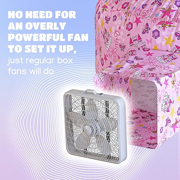 Skywin Skywin Inflatable Air Tent for Kids 77 x 50 Perfect for Imaginative Play Easy Setup Toddler Playhouse Pink Princess - View 8 of 8