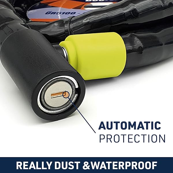 urban Urban UR5120 Phyton Cable Lock: High-Security Reinforced Steel for Motorcycles & E-Bikes, 120cm Anti-Theft Solution - View 6 of 8