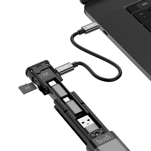 fonefunshop FoneFunShop Budi 9-in-1 Travel Charging & Data Sync Cable - Essential Black Accessory - View 3 of 9