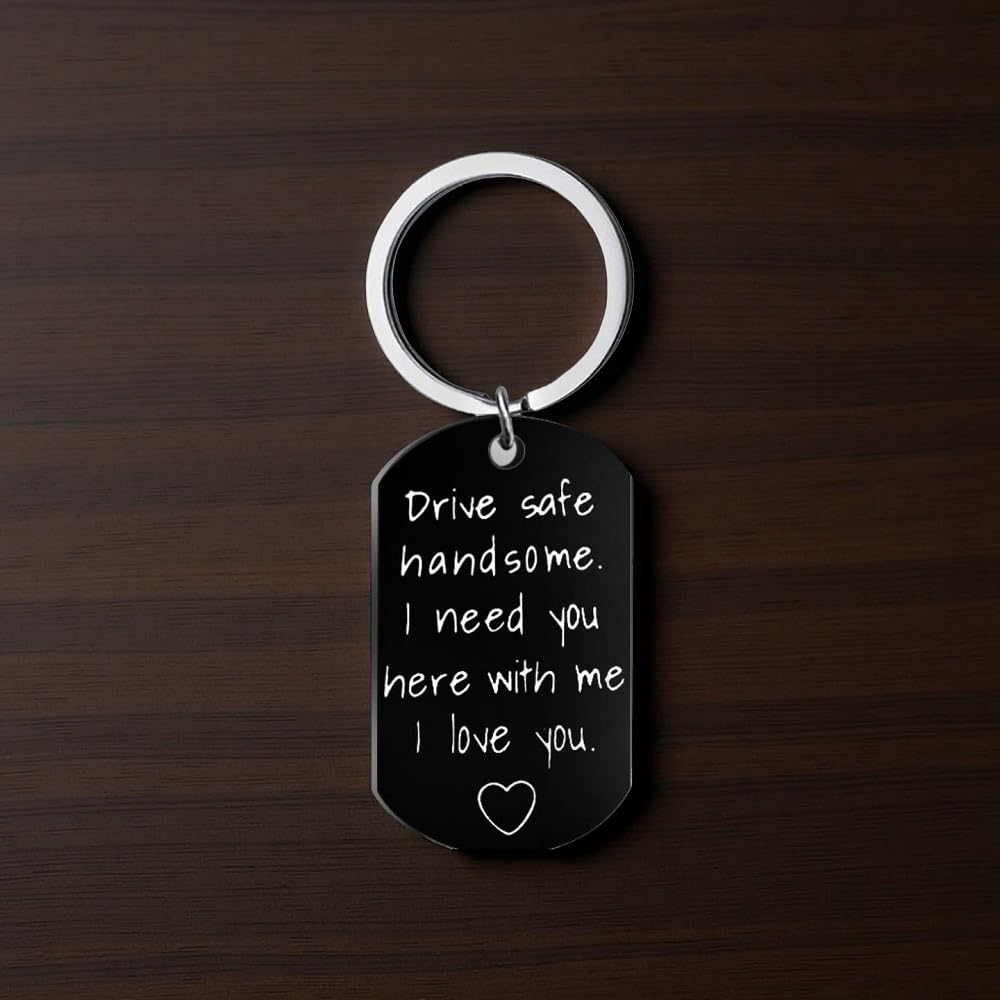 YEEHUA YEEHUA Engraved Pocket Watch for Husband Meaningful Birthday Anniversary Gift from Wife Perfect for Men - View 4 of 6