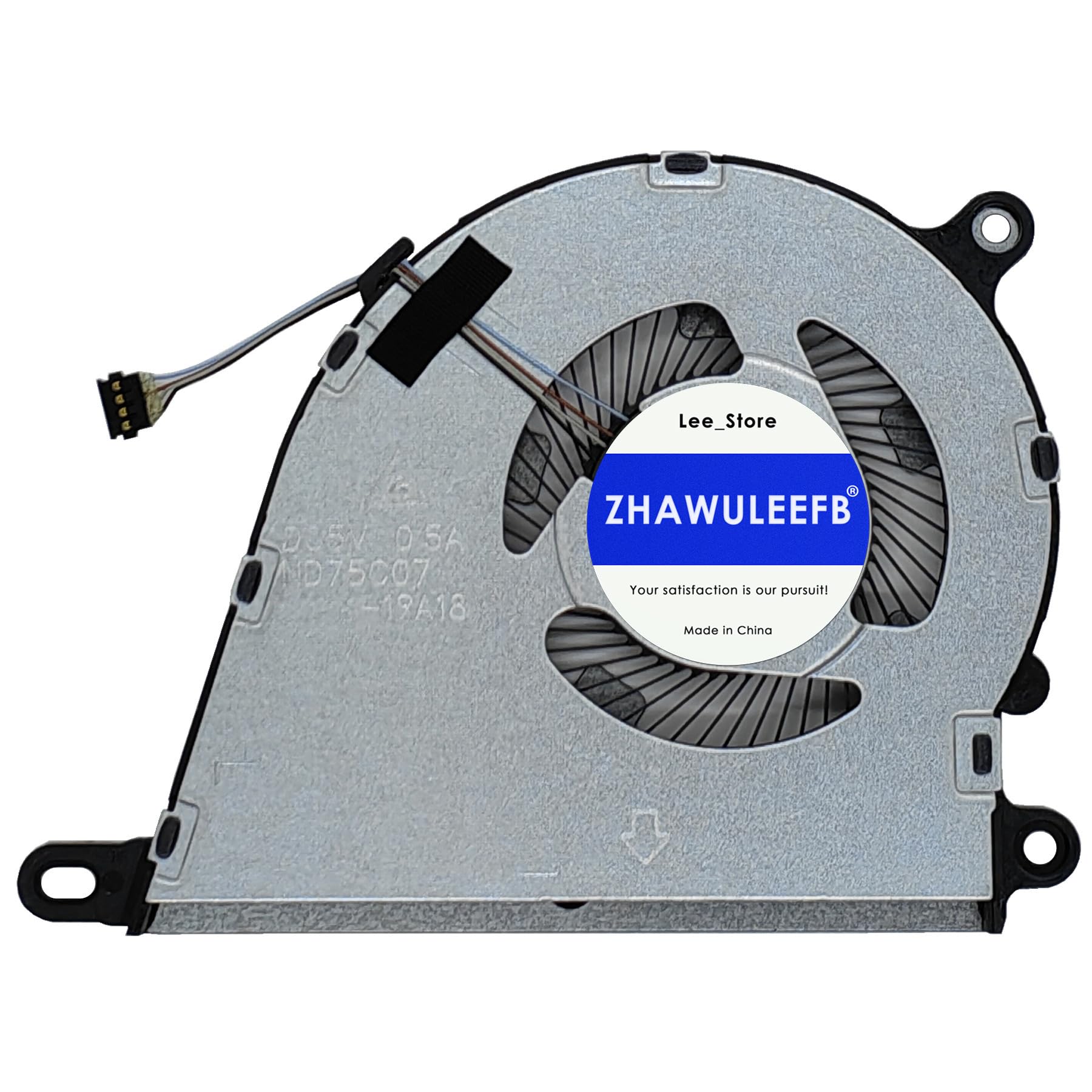 ZHAWULEEFB ZHAWULEEFB CPU Cooling Fan for HP Pavilion 15-DY 15-EF 14-DQ 14S-FQ TPN-Q221 15T-DY 15-DY1751ms 340S G7 Series Replacement Fan - View 2 of 3