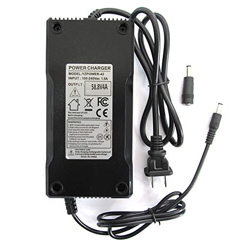 Abakoo Abakoo 58.8V 4A Fast Battery Charger for 48V Lithium Battery Pack with DC Plug Options - View 3 of 7
