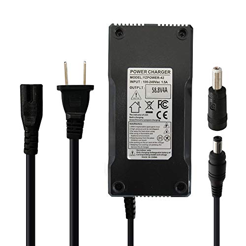 Abakoo Abakoo 58.8V 4A Fast Battery Charger for 48V Lithium Battery Pack with DC Plug Options