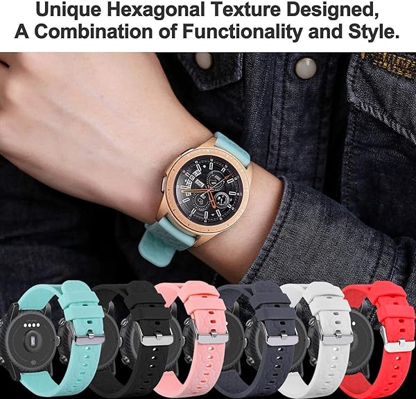 FitTurn FitTurn 22mm Silicone Quick Release Watch Band for Michael Kors Access Bradshaw Smart Watch MKT5001 MKT5004 MKT5013 Six Colors Available - View 4 of 10