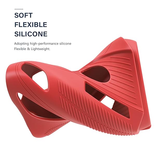 TUSITA TUSITA Silicone Case for Bushnell Tour V5 Slope Shift Laser Golf Rangefinder Red Durable Protection - View 4 of 8