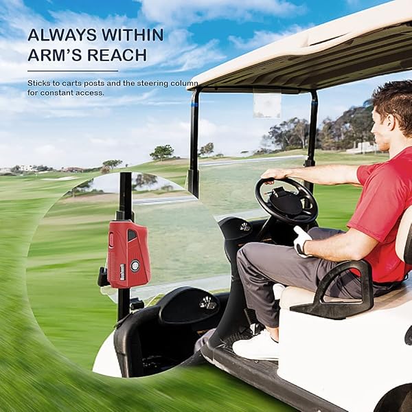 TUSITA TUSITA Silicone Case for Bushnell Tour V5 Slope Shift Laser Golf Rangefinder Red Durable Protection - View 8 of 8