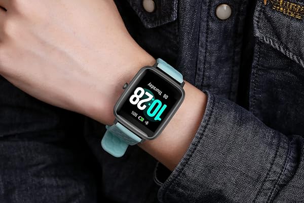 RuenTech RuenTech 6-Pack Soft Silicone Quick Release Bands 20mm Compatible with Donerton P22 P36 KALINCO P22 P96 and More Smart Watches - View 8 of 9