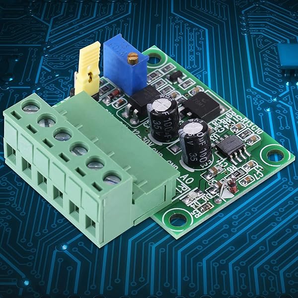 Kuuleyn Frequency to Voltage Converter Module 1-3KHZ PWM Signal to Voltage Converter Digital Analog Board for Fast and Accurate Signal Conversion - View 5 of 11