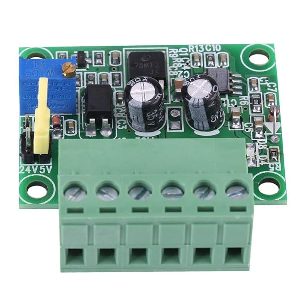 Kuuleyn Frequency to Voltage Converter Module 1-3KHZ PWM Signal to Voltage Converter Digital Analog Board for Fast and Accurate Signal Conversion - View 6 of 11